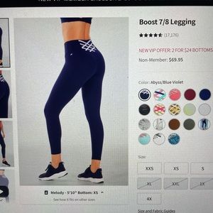 Fabletics capri legging